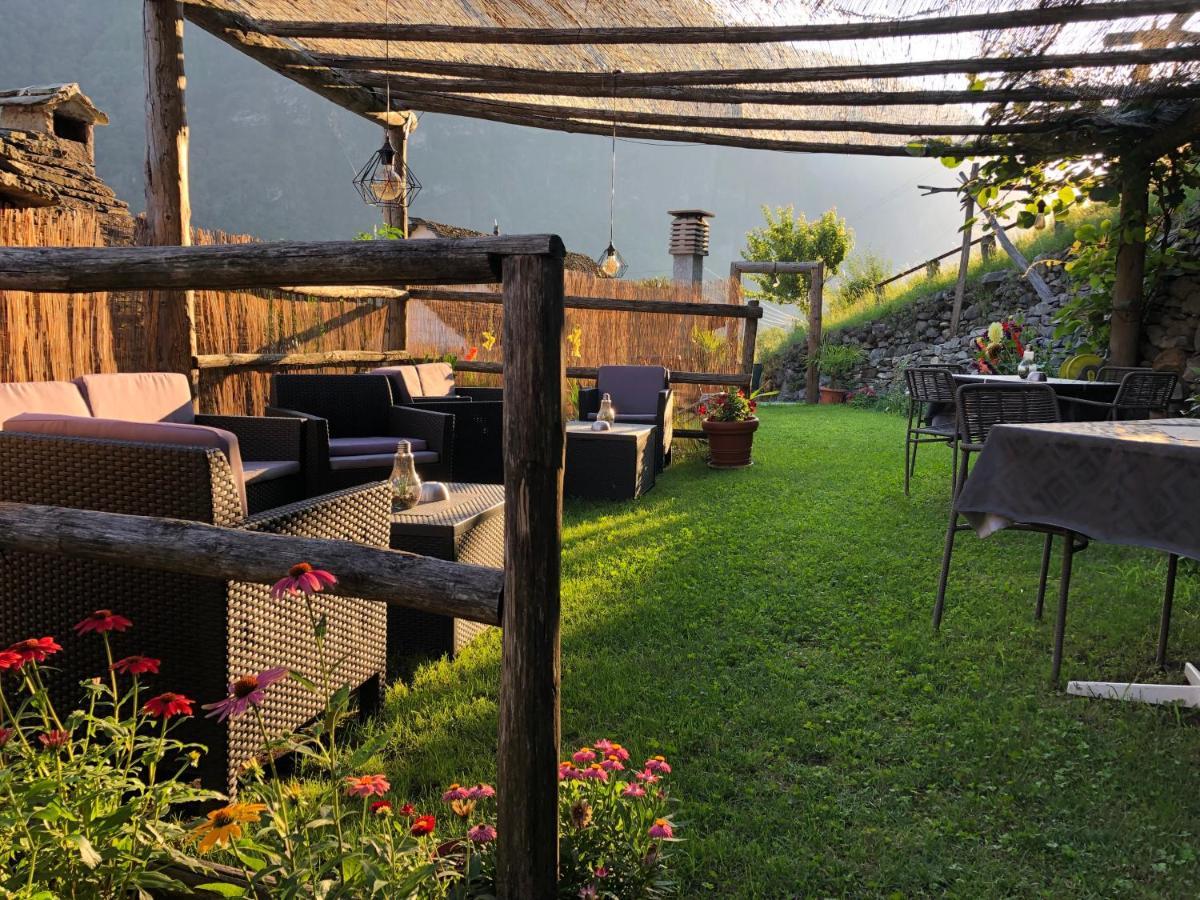 B&B Osteria Morganti Someo Экстерьер фото
