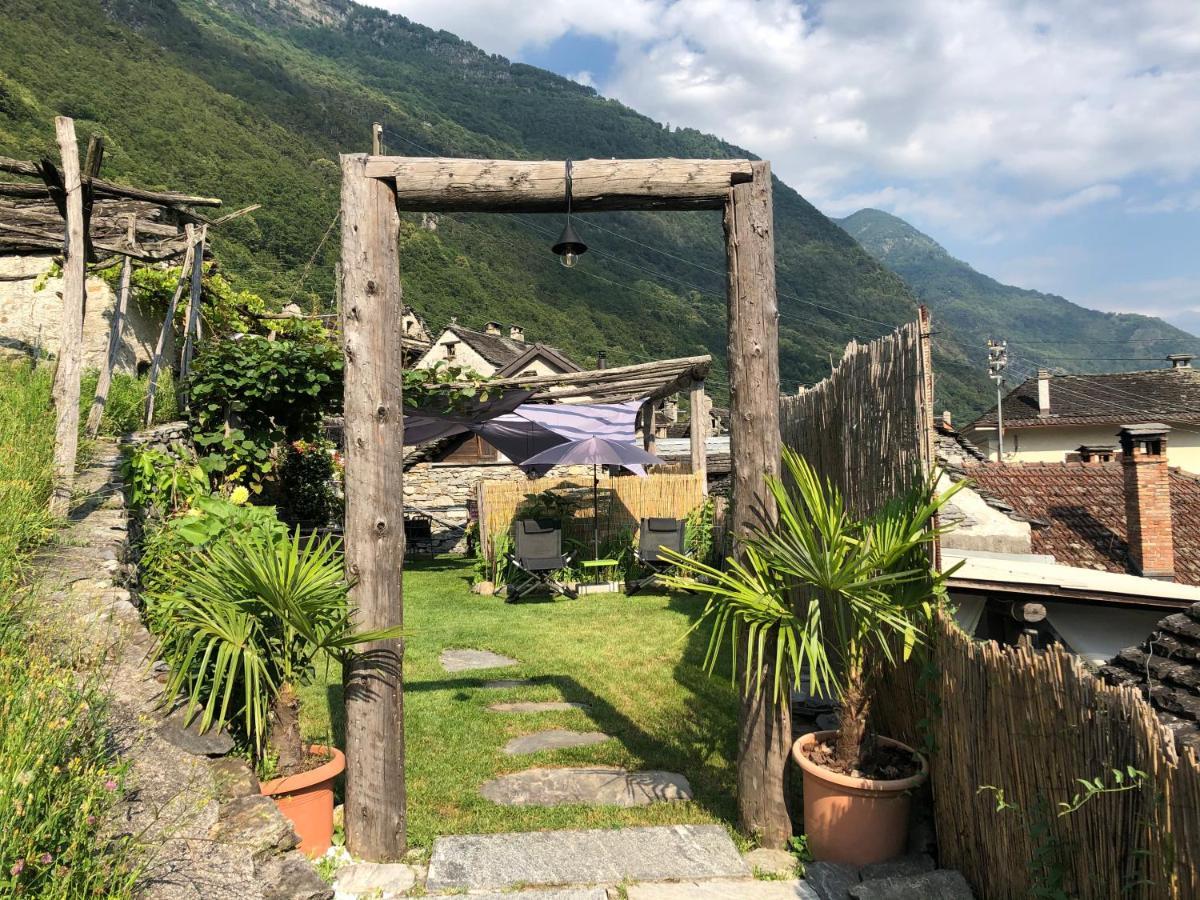 B&B Osteria Morganti Someo Экстерьер фото